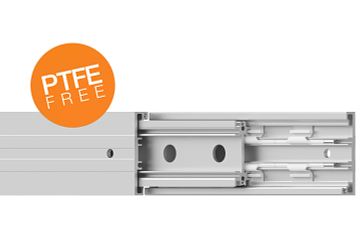 drylin NT 60 telescopic rail PTFE free