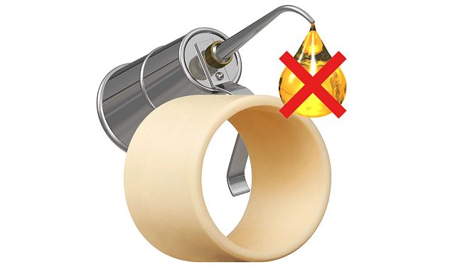 Plastic components don''t need external lubrication, eliminating the risk of lubrication-related failure