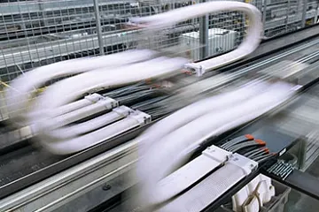 e-skin corrugated tube bending test