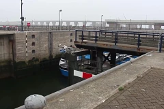 Lock in Krammersluis near Zeeland