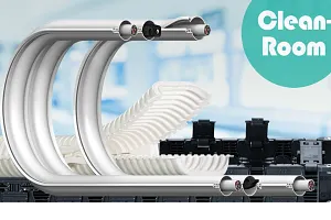 Energy chains for cleanrooms