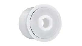 xiros end cap for belt guide rollers with Allen wrench contour