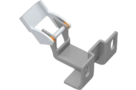 Plain bearing in the rear hatch hinge