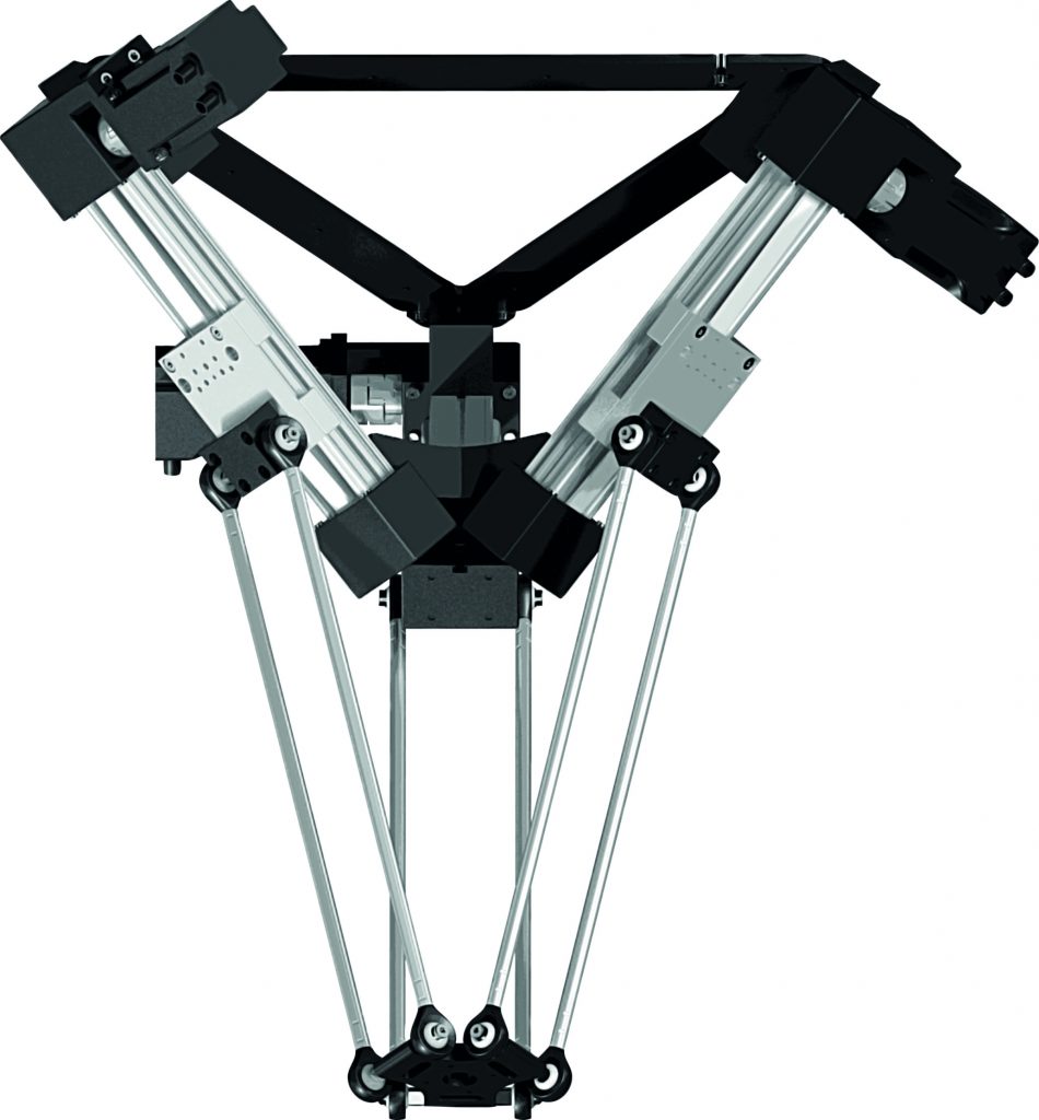 Delta robot for pick and place application