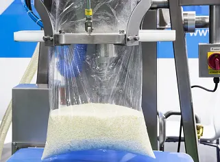 Tubular bag packing machines