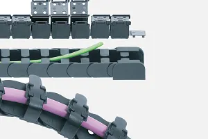 Cable guides for office and furniture