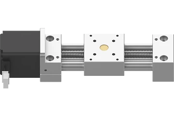 drylin SLWC-0620 miniature linear module with lead screw stepper motor