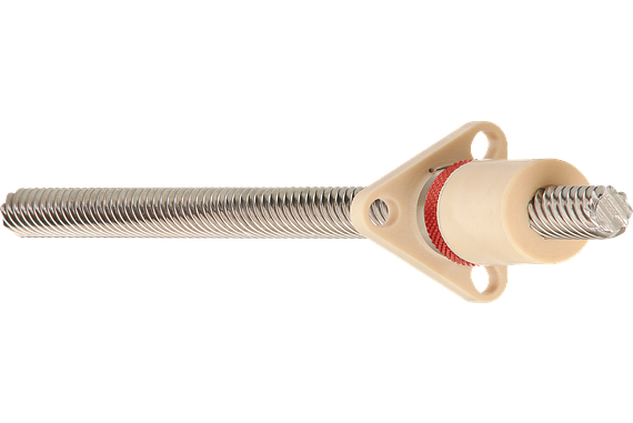 A dryspin anti-backlash lead screw system