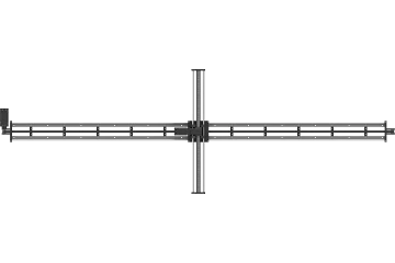 YZ Gantry | Workspace 2500 x 500 mm