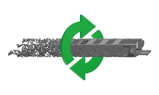 Energy chain series E2.1 made from igumid CG LW
