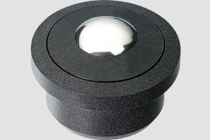 Conductive ball transfer unit made of iglidur F182