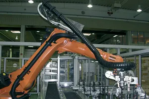 Assembly robot energy chain