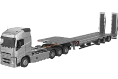 3D still construction machinery flatbed application