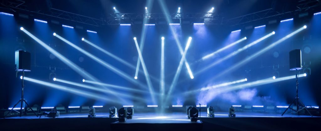 Example of advanced stage lighting technology