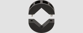 SRM-20X20 split fixing collar for square profiles