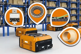 The motion plastics in the automated guided vehicle system