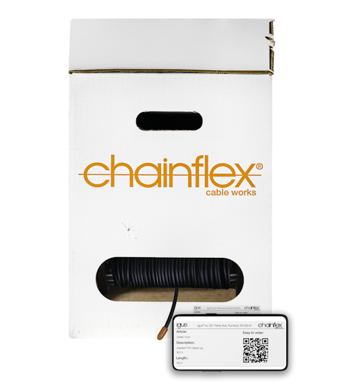 CF CASE with QR code for reordering