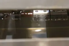 Rotation test rig under water