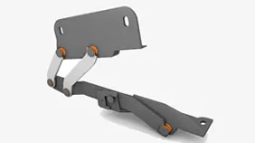 iglide plain bearings in a headlamp