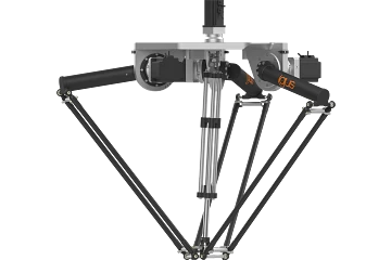 3-axis delta robot | working diameter 1,000 mm | extra rotary axis