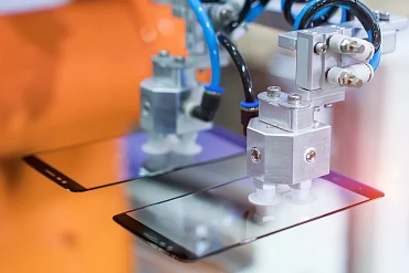 Cleanroom display production