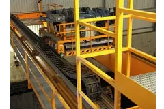 Crane in cement plant