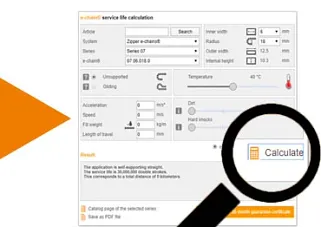 Service life calculator