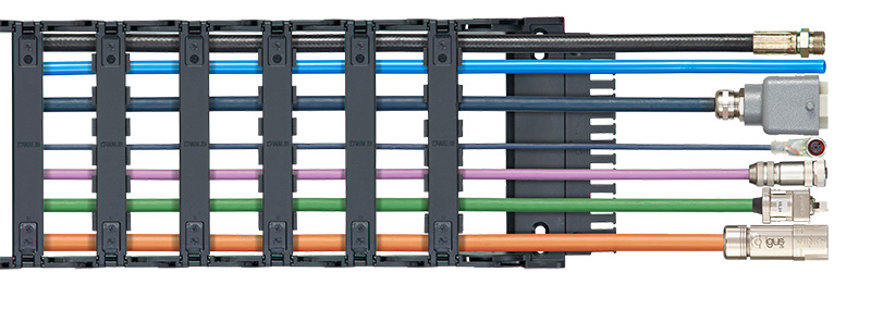 cable carrier for RV slide outs